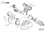 Bosch 3 601 J92 00C Gsr 10,8 V-Li Cordless Drill Driver 10.8 V / Eu Spare Parts